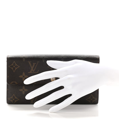 Louis Vuitton Monogram Sarah Wallet 2 of 20