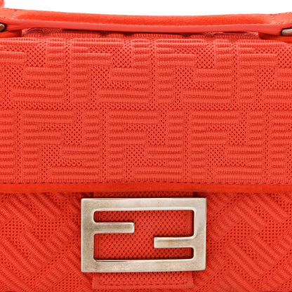 Fendi Technical Fabric FF Midi Chain Baguette Tulipano 8 of 10