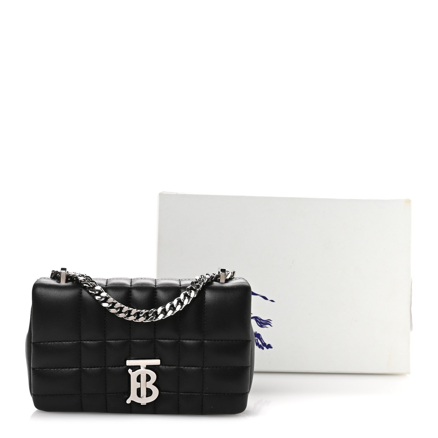 Burberry Lambskin Quilted Mini Lola Bag Black 11 of 11