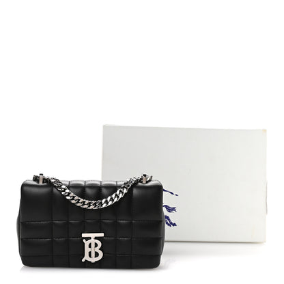 Burberry Lambskin Quilted Mini Lola Bag Black 11 of 11