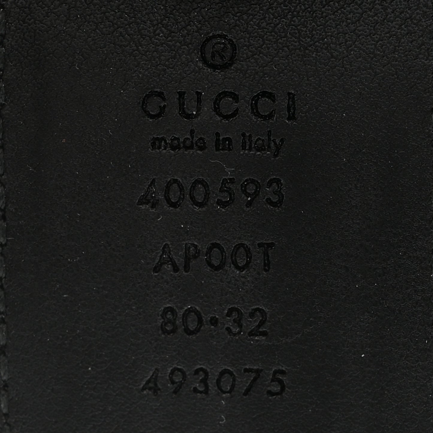 Calfskin Double G 40mm Belt 80 32 Black