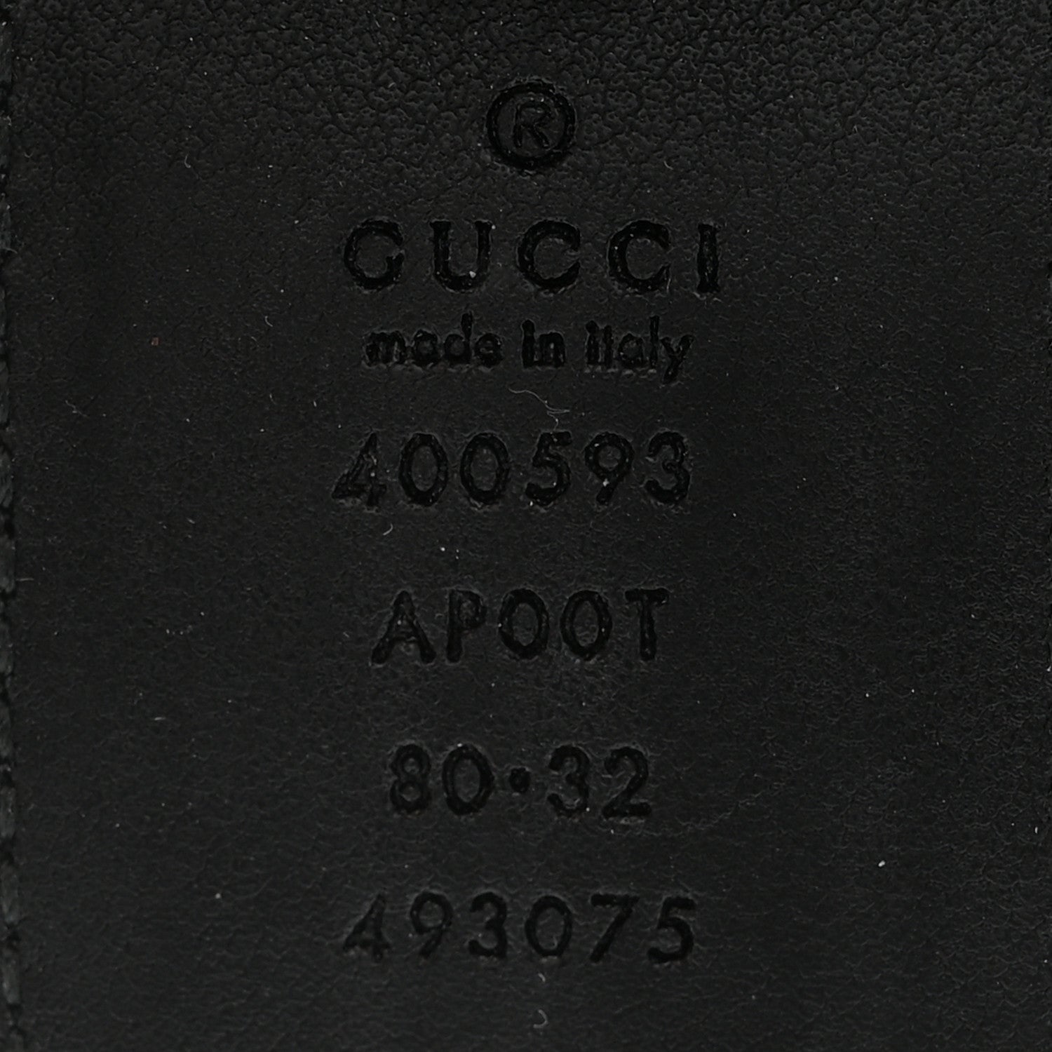Gucci Calfskin Double G 40mm Belt 80 32 Black 5 of 9