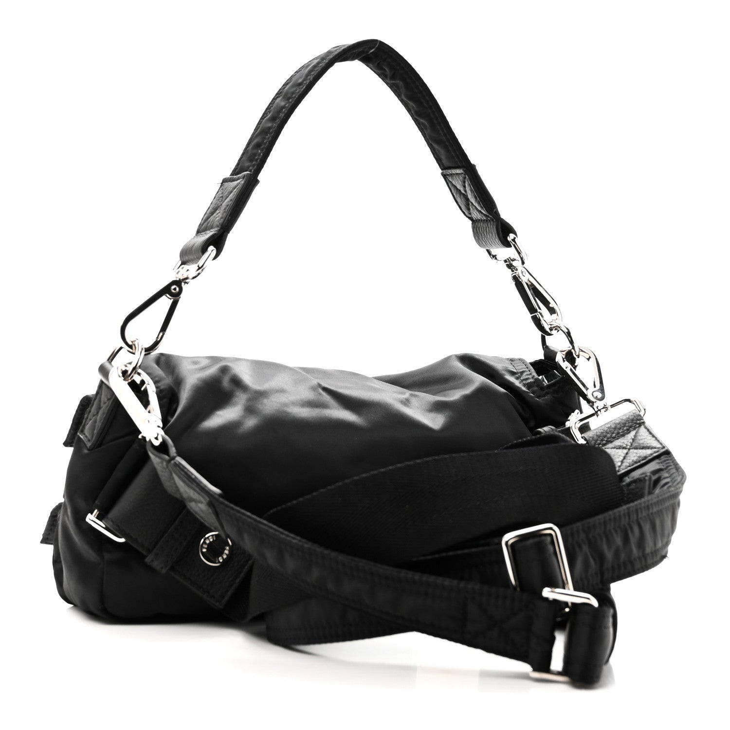 Fendi Econyl Cuoio Romano Multipocket Baguette Black 3 of 9