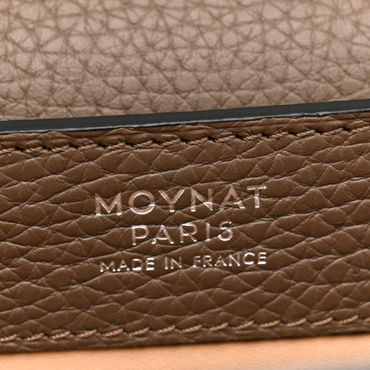 Moynat Taurillon Blush Rejane PM Taupe 6 of 12