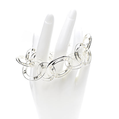 Tiffany Sterling Silver Atlas Link Bracelet 2 of 5