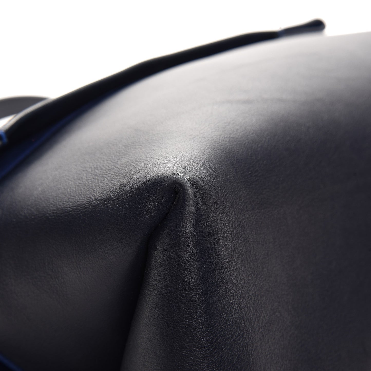 Baby Calfskin All Soft Shoulder Bag Ink