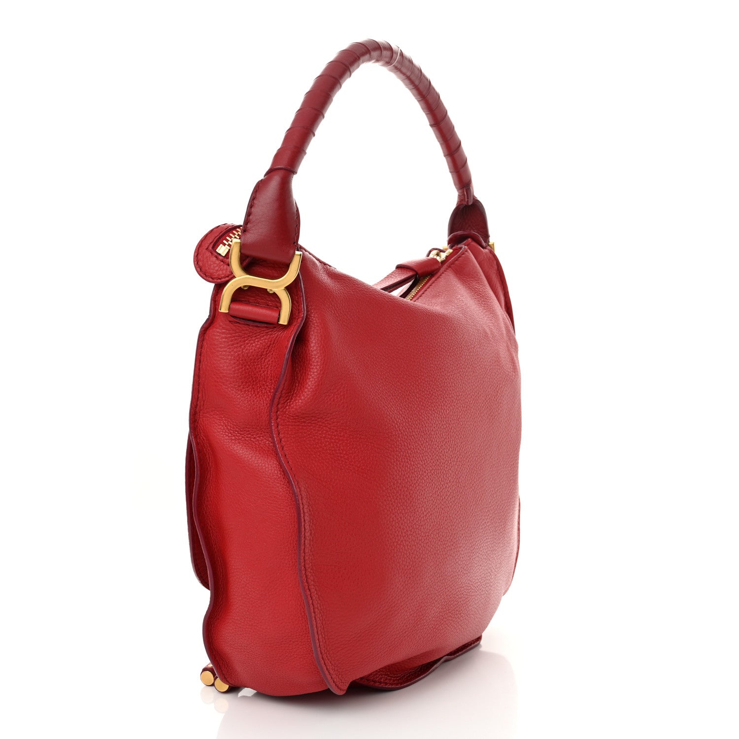 Chloe Calfskin Medium Marcie Hobo Garnet 3 of 11