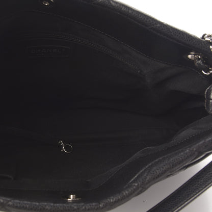 Chanel Caviar Quilted Timeless CC Soft Tote Black 7 of 9