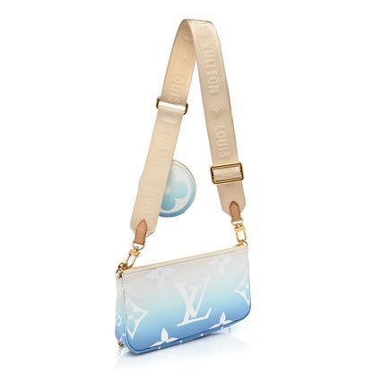 Louis Vuitton Monogram Giant By The Pool Multi Pochette Accessories Blue 3 of 11