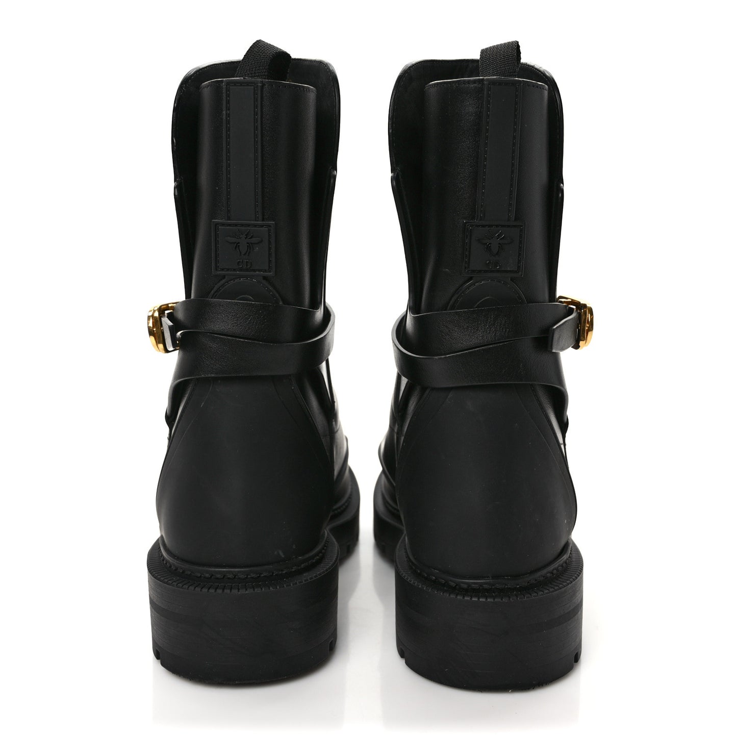 Calfskin Empreinte Ankle Boot 38 Black