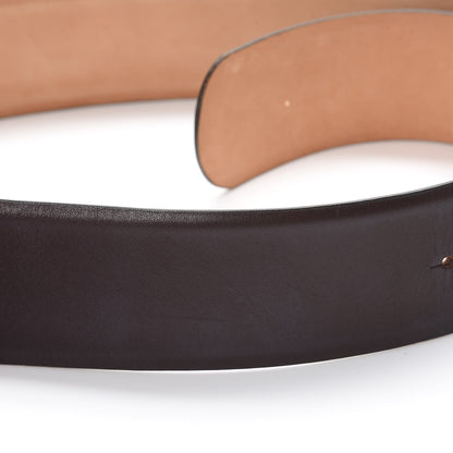 Chanel Calfskin CC Belt 95 38 Dark Brown 9 of 9