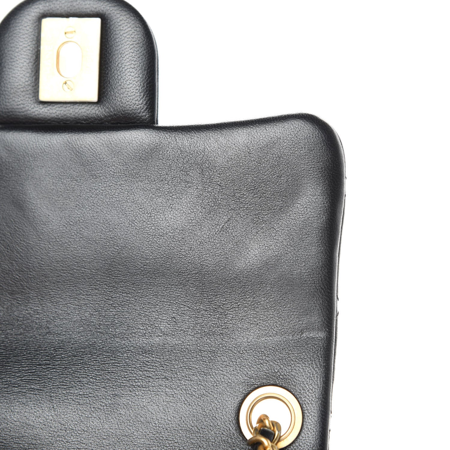 Chanel Lambskin Quilted Mini Pearl Crush Flap Black 12 of 13