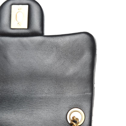 Chanel Lambskin Quilted Mini Pearl Crush Flap Black 12 of 13