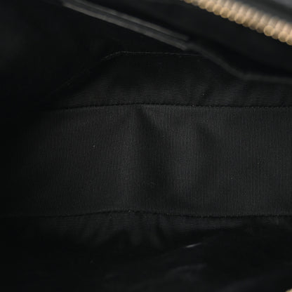 Saint Laurent Calfskin Matelasse Monogram Lou Camera Bag Black 5 of 10