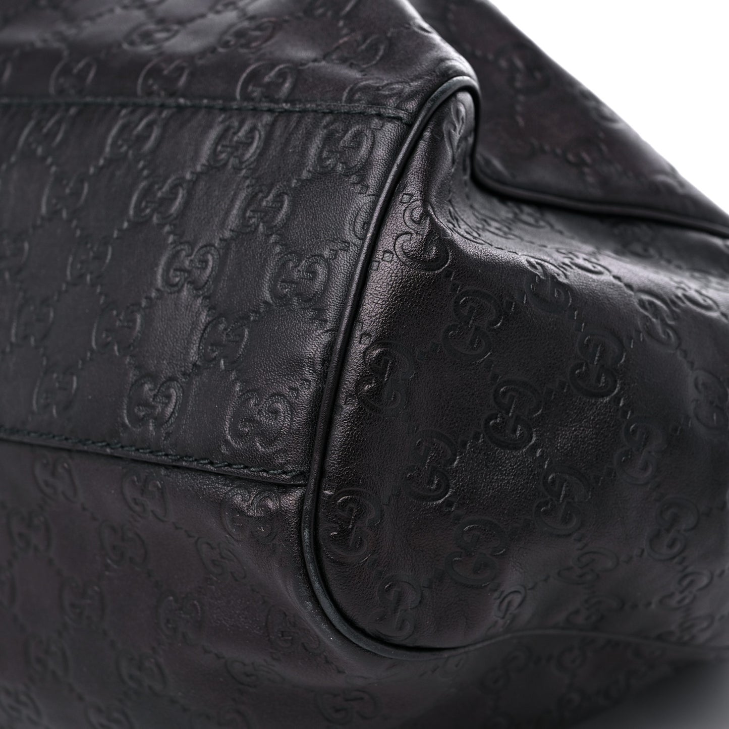 Guccissima Large Sukey Tote Black