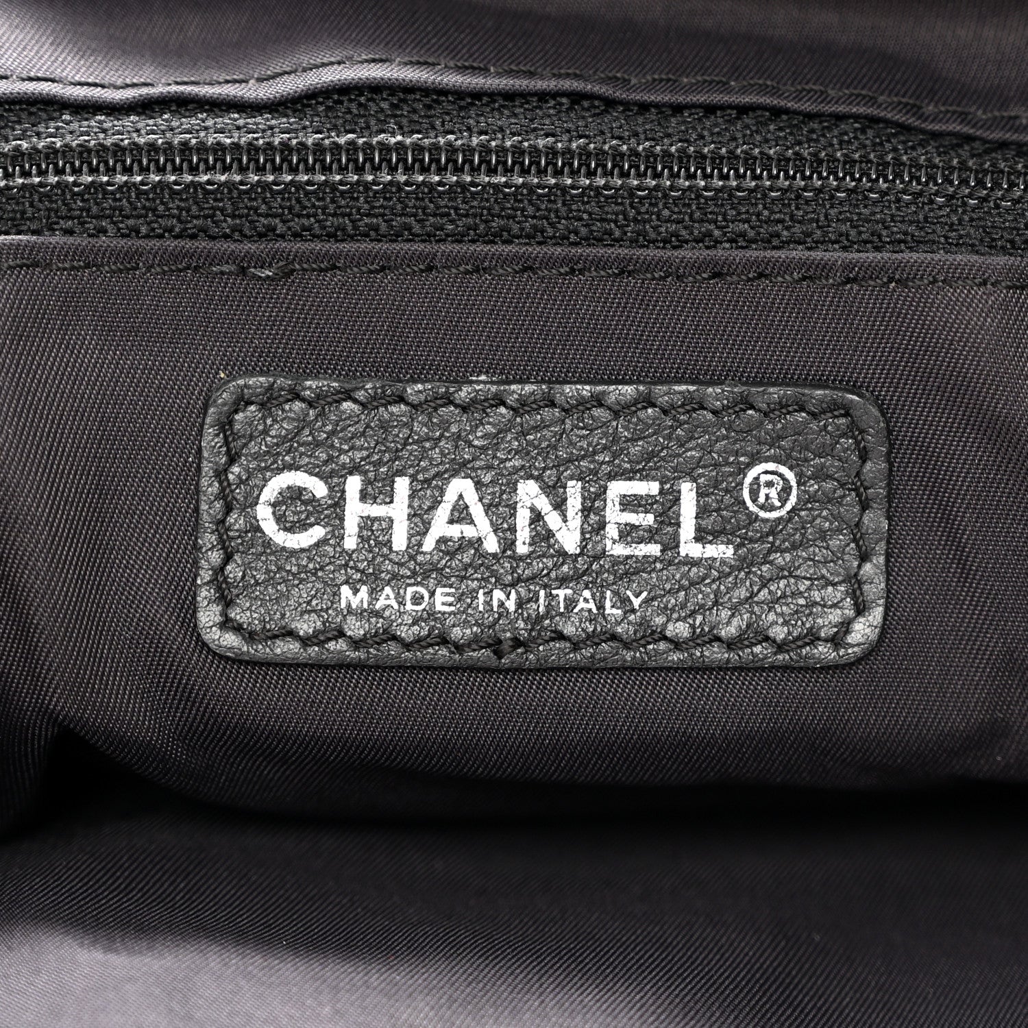 Chanel Coated Canvas Paris Biarritz XL Travel Bag Black 6 of 16
