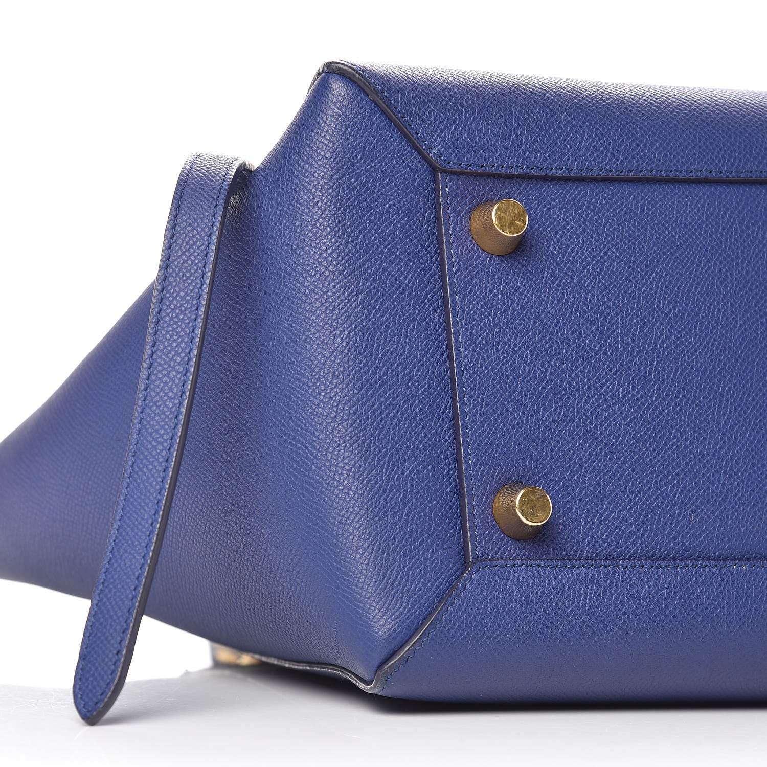 Celine Grained Calfskin Mini Belt Bag Indigo 10 of 11