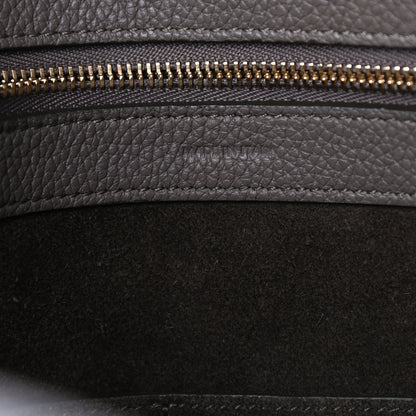 Celine Soft Grained Calfskin Small Belt Cabas Phantom Taupe 7 of 10