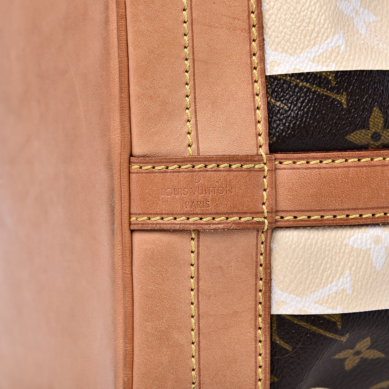 Louis Vuitton Monogram Rayures Noe 6 of 19