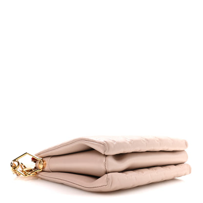 Louis Vuitton Lambskin Embossed Monogram Fall In Love Coussin PM Dragée Light Pink 4 of 9
