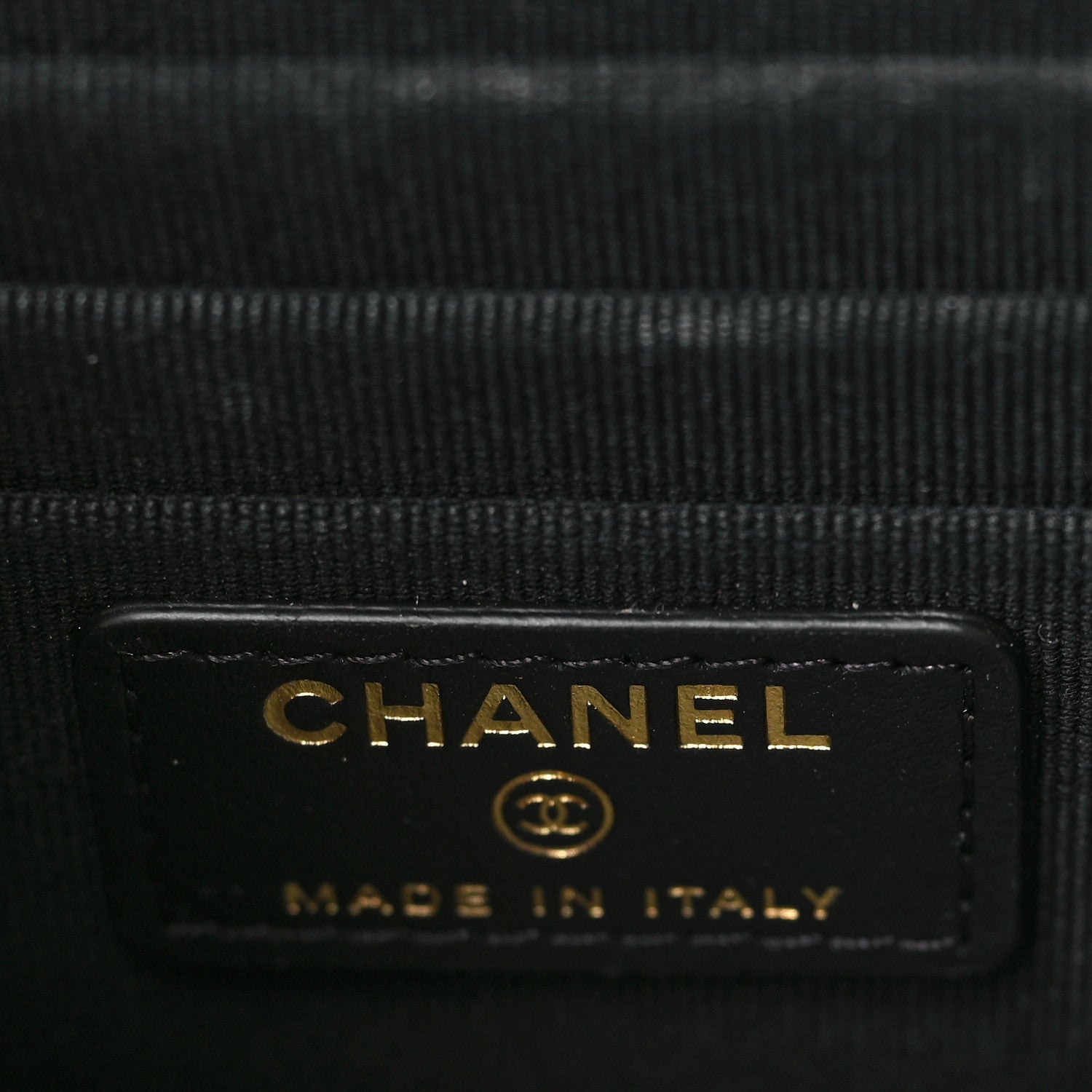Chanel Lambskin Quilted Polly Pocket East West Top Vanity With Chain Black 6 of 10