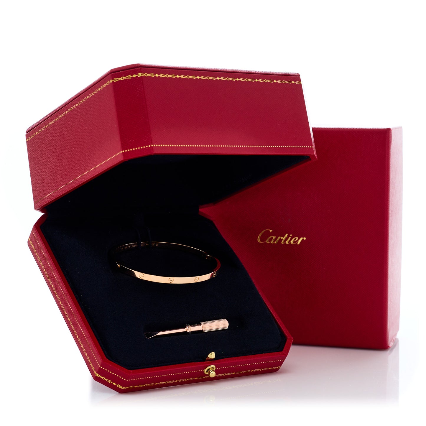 18K Pink Gold Small LOVE Bracelet 18