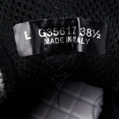 Chanel Suede Calfskin Mixed Fibers CC Sneakers 38.5 Grey Dark Grey Light Grey 8 of 10