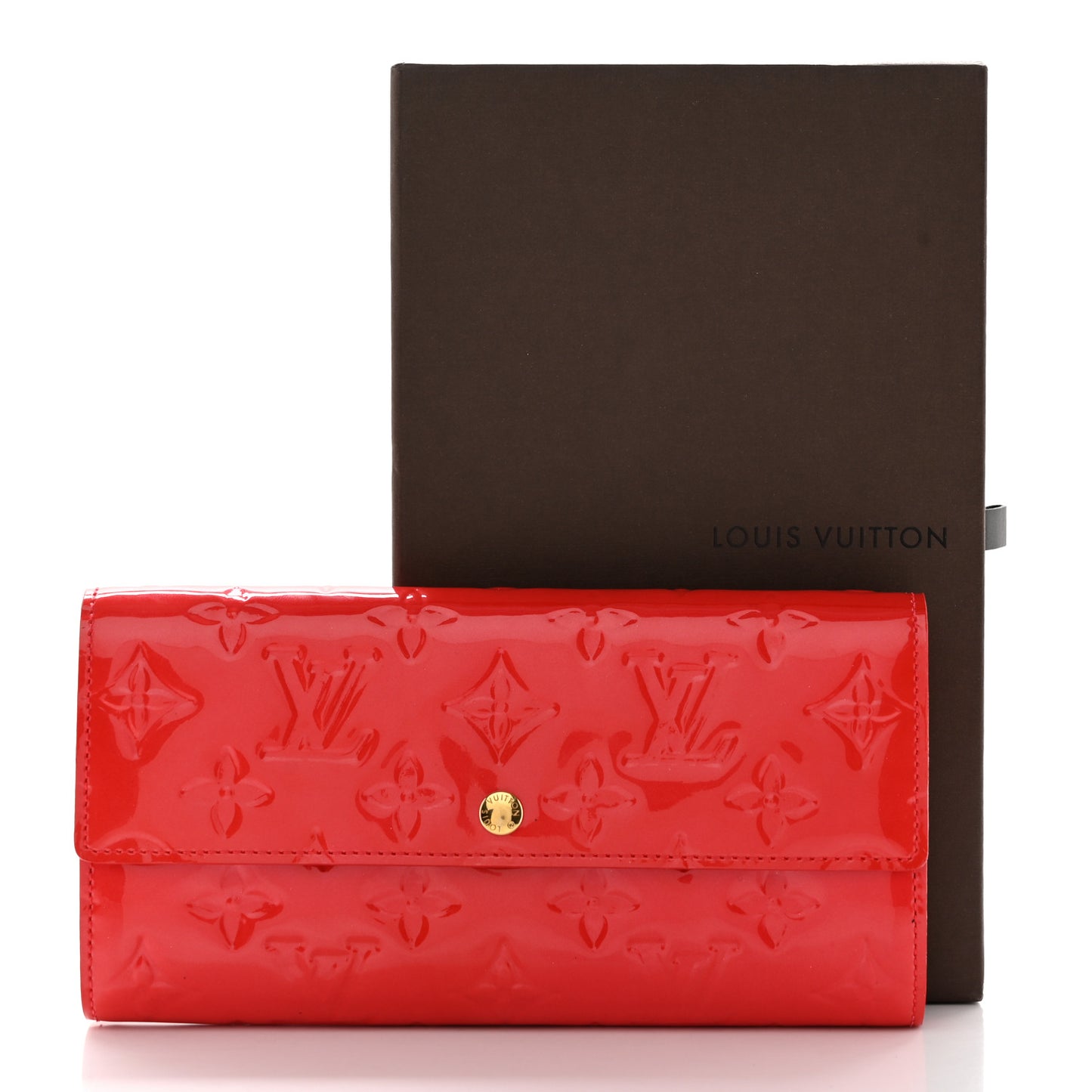 Vernis Sarah Wallet Rouge Grenadine