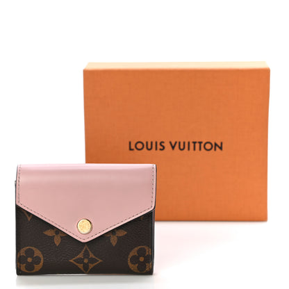 Louis Vuitton Monogram Zoe Wallet Rose Ballerine 10 of 10