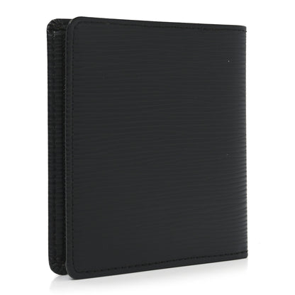 Louis Vuitton Epi 6 Card Billfold Wallet Black 4 of 12