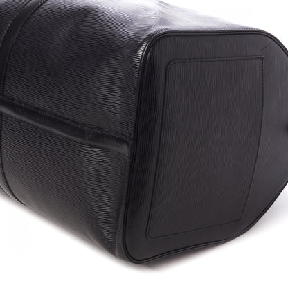 Louis Vuitton Epi Keepall 55 Black 4 of 10