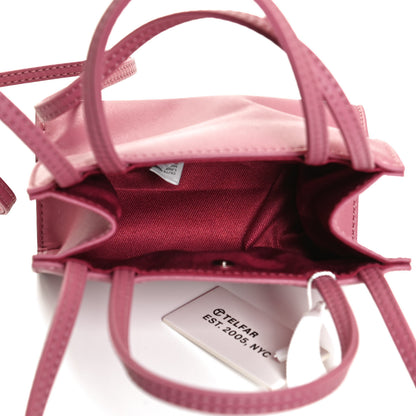 Telfar Vegan Leather Small Shopping Bag Corned Beef 5 of 10