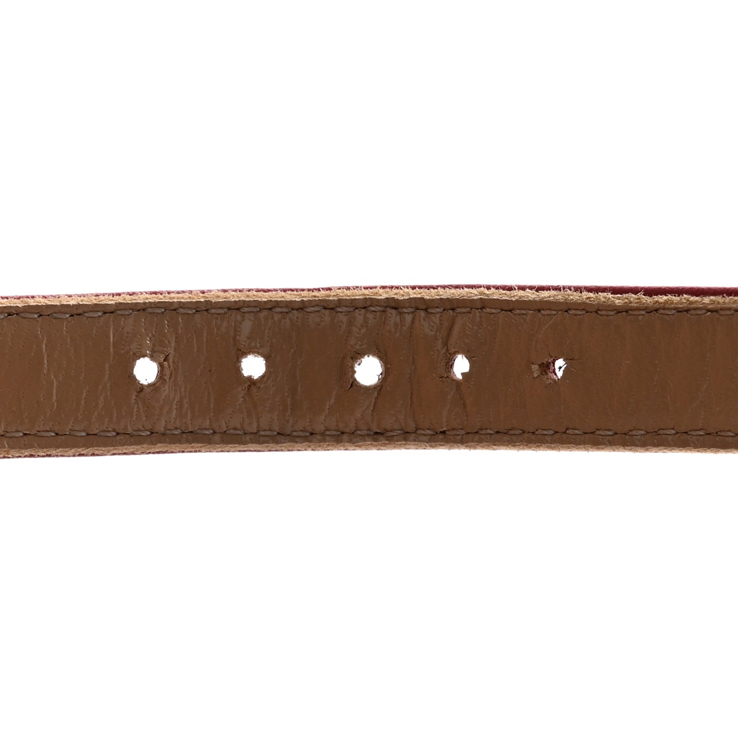 Calfskin Nappa Rockstud Ankle Wrap Flat Thong Sandals 37 Rouge Pur