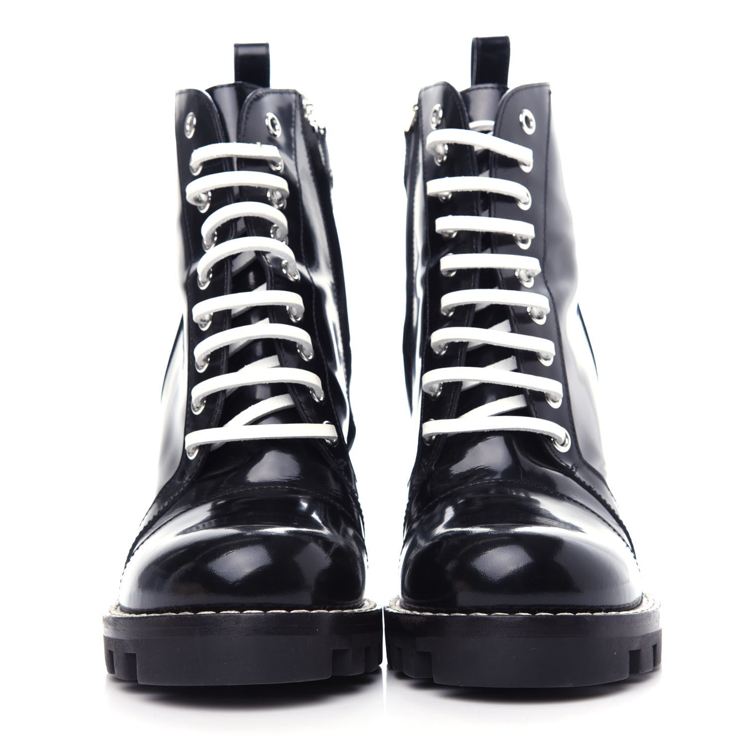 Louis Vuitton Glazed Calfskin Star Trail Ankle Boots 37 Black 2 of 10