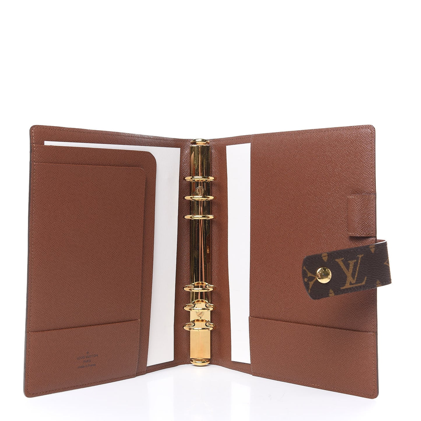 Monogram Large Ring Agenda Cover