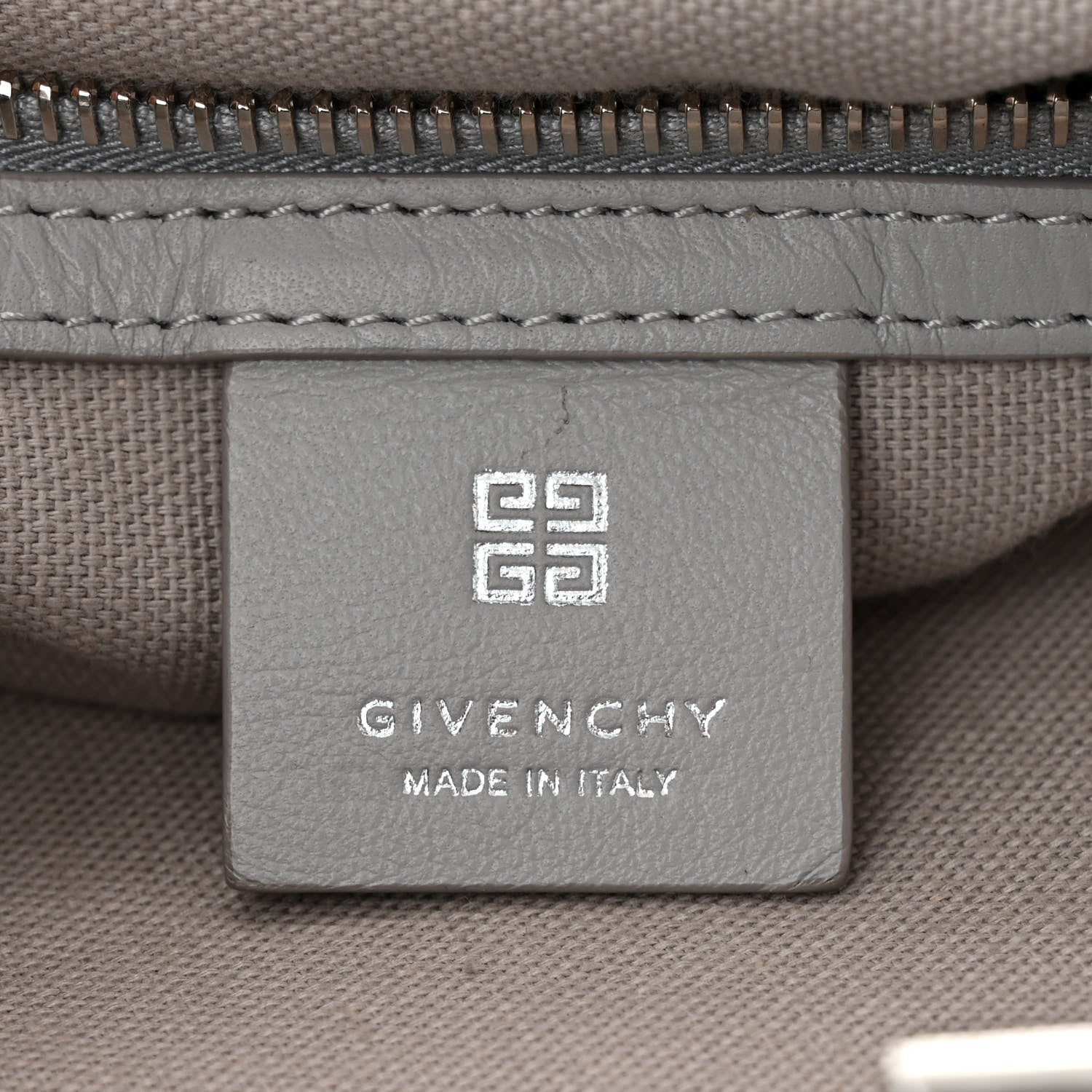 Givenchy Calfskin Medium Voyou Bag Light Grey 6 of 10