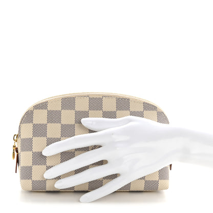 Louis Vuitton Damier Azur Cosmetic Pouch 2 of 7