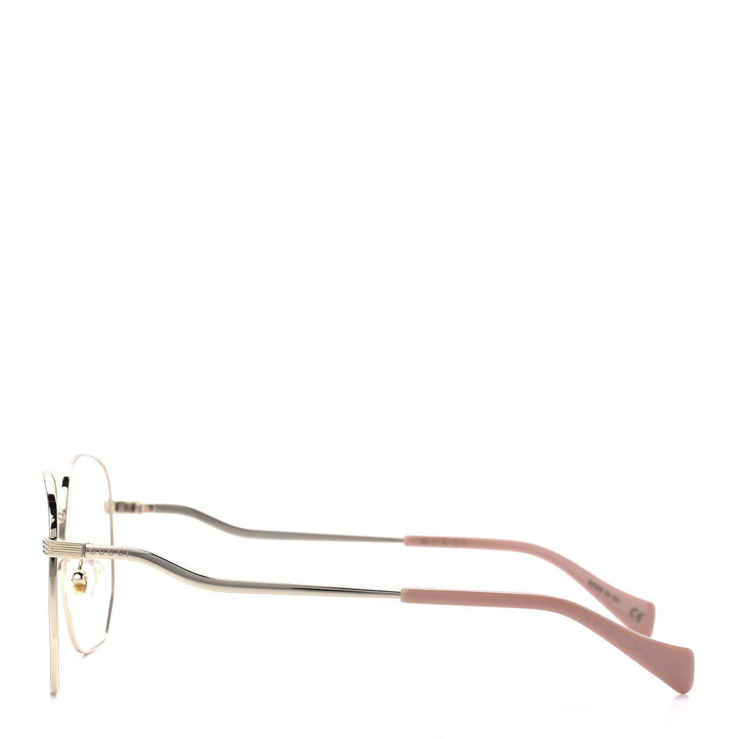 Metal Eyeglasses GG09730 Gold Pink