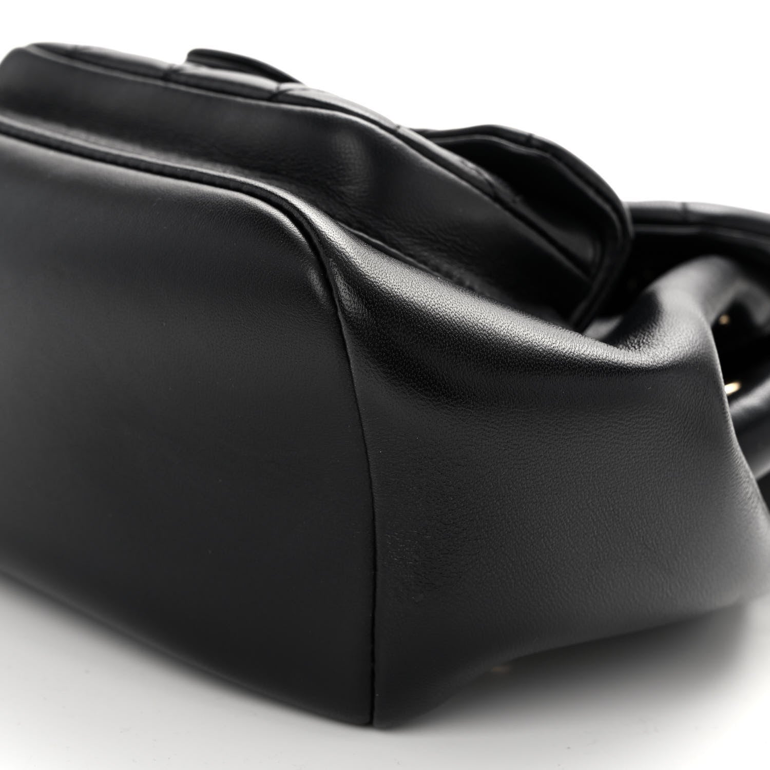 Chanel Lambskin Quilted Small Duma Drawstring Backpack Black 9 of 10