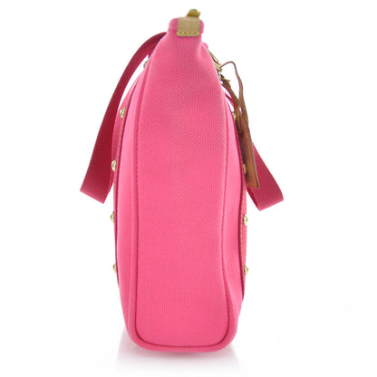 Louis Vuitton Toile Antigua Cabas MM Pink 4 of 11