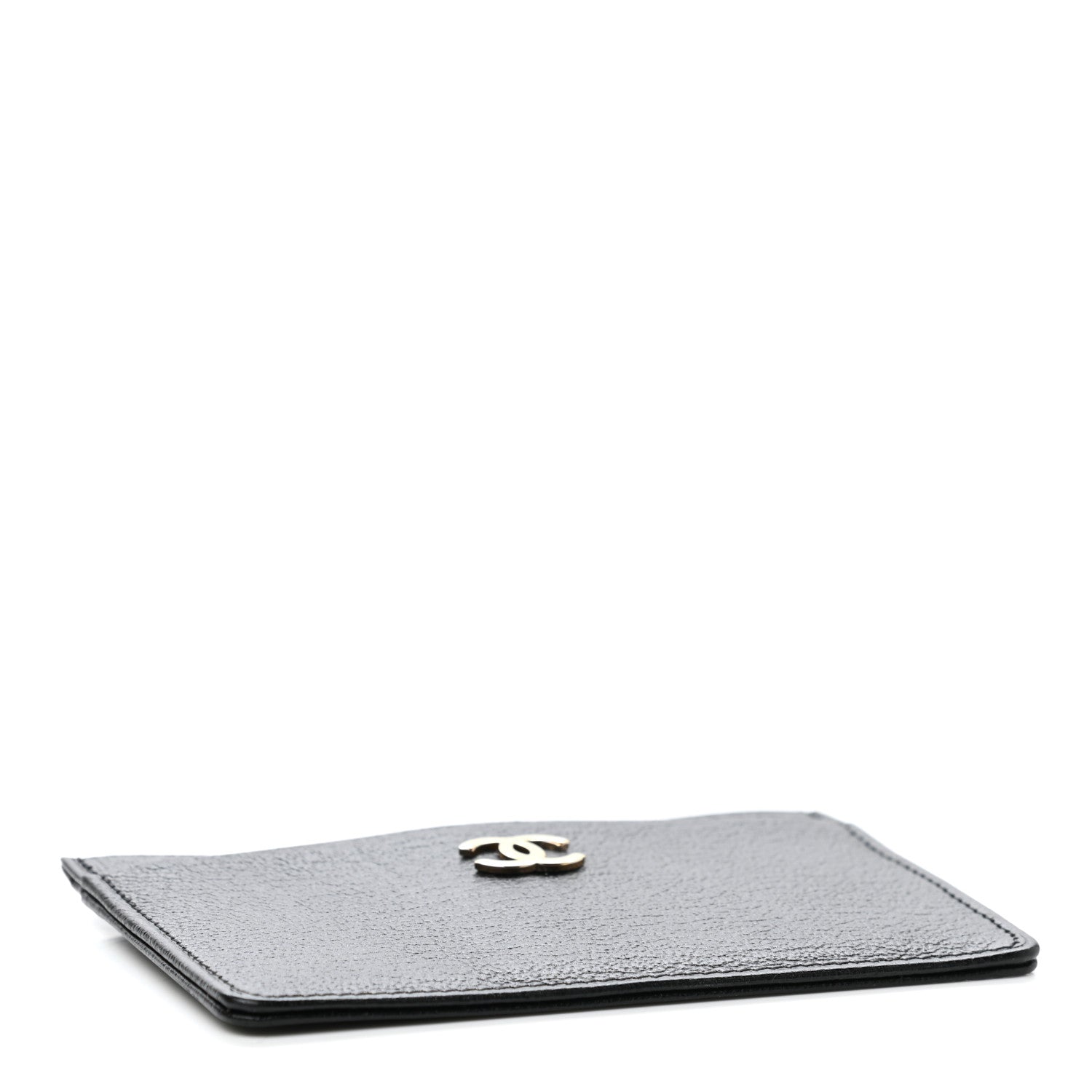 Chanel Calfskin CC Card Holder Black 4 of 9