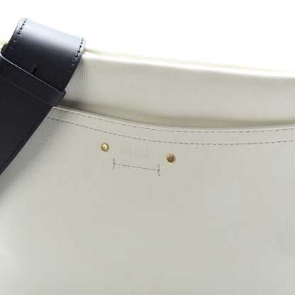 Chloe Smooth Calfskin Medium Roy Clutch Natural White 8 of 10