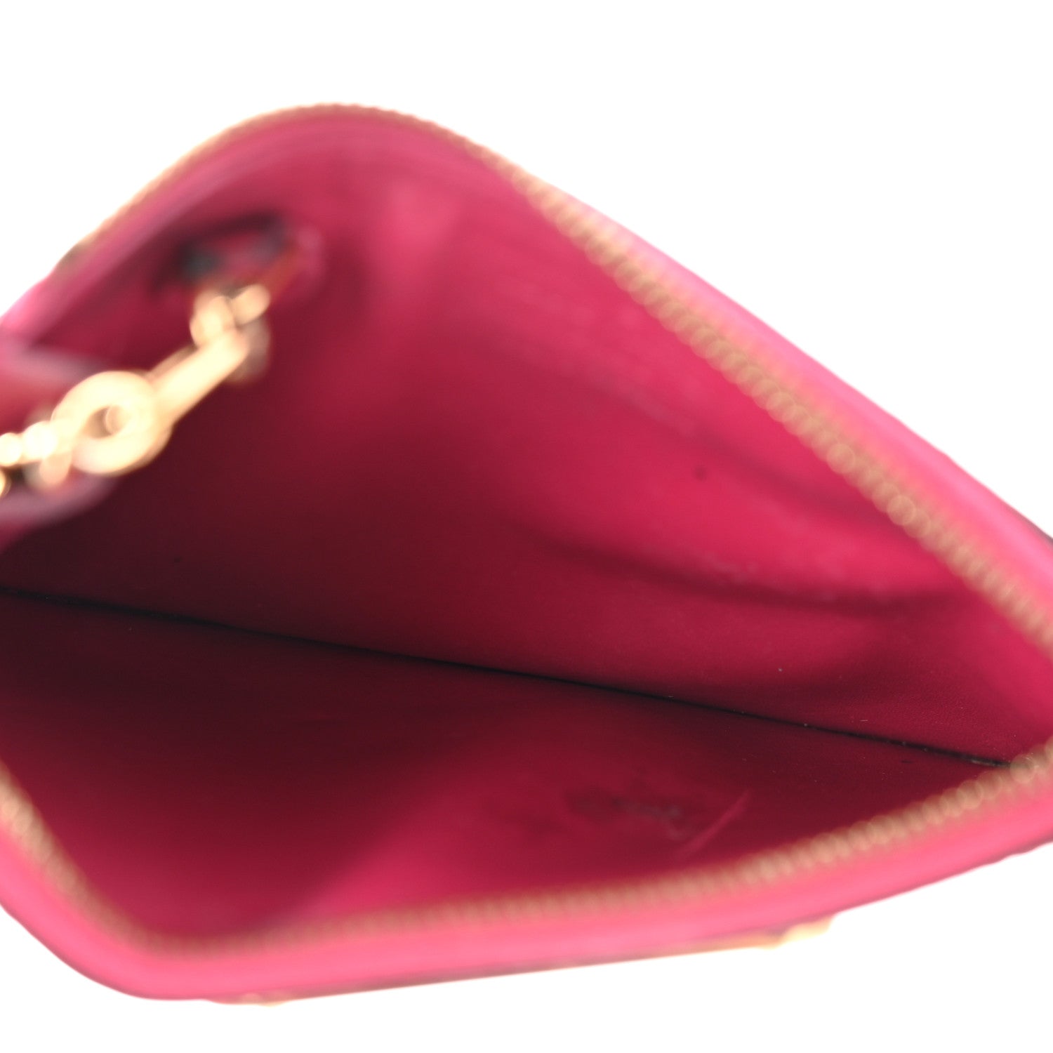 Louis Vuitton Vernis Key Pouch Rose Indien 5 of 12