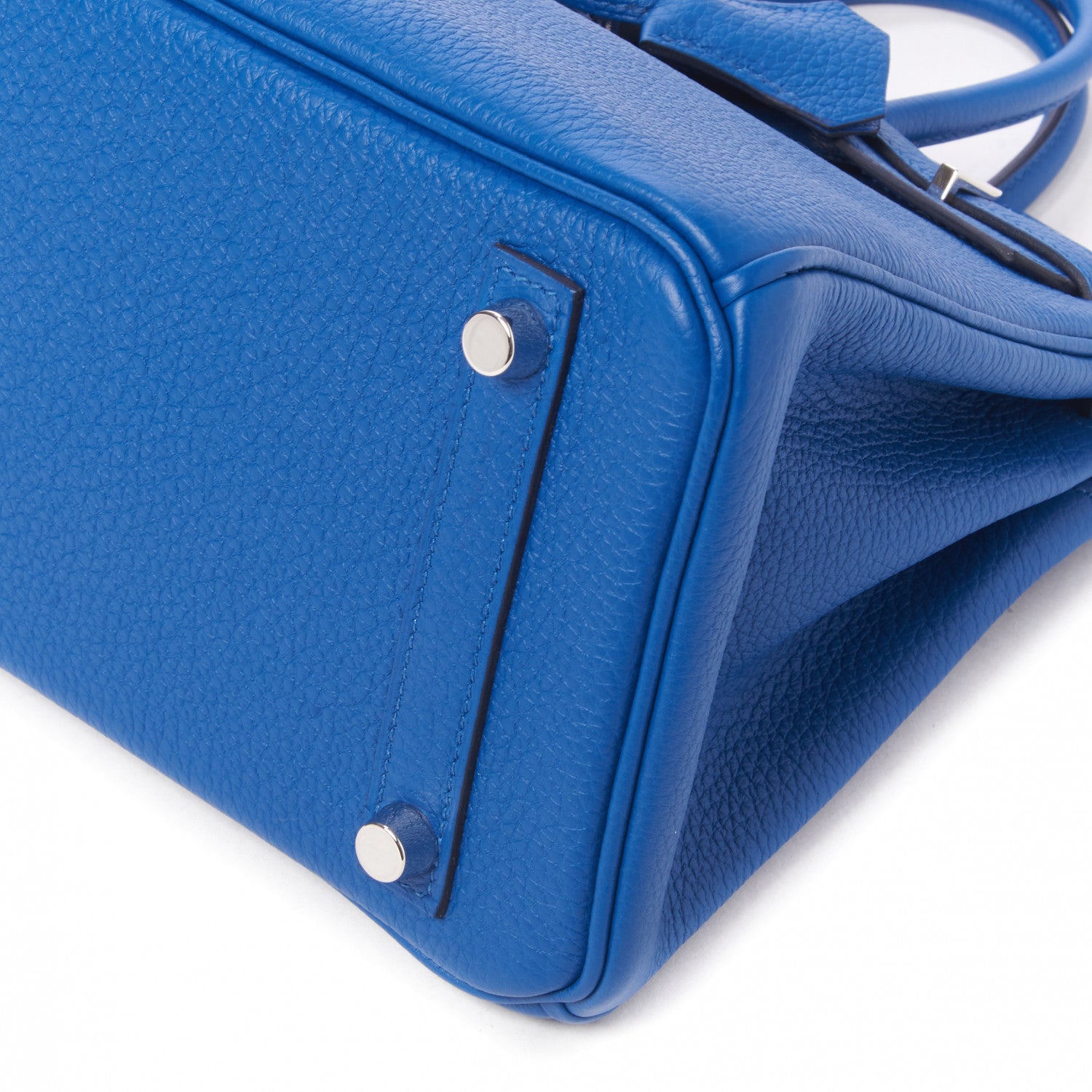 Hermes Togo Birkin 25 Bleu France 7 of 29