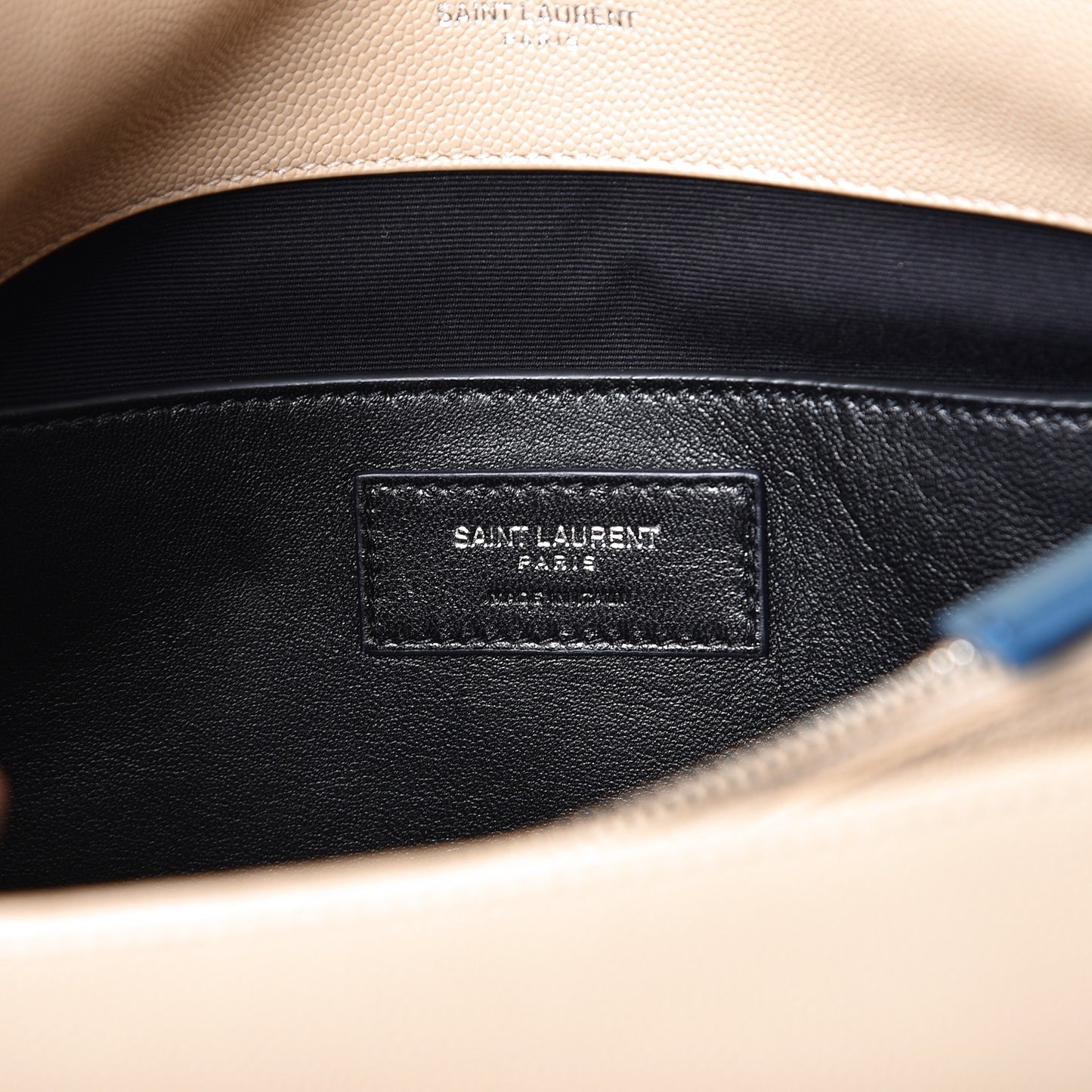 Grain De Poudre Medium West Hollywood Monogram Fold-Over Nude Powder