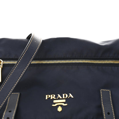 Prada Nylon Vela Sport Saffiano Messenger Bag Baltico 9 of 12