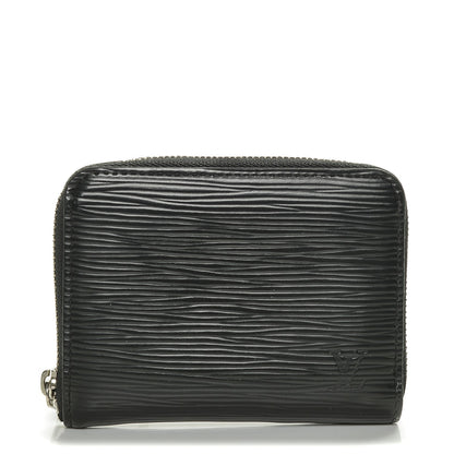 Louis Vuitton Epi Zippy Coin Purse Black 1 of 6