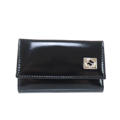 Gucci Leather GG Key Holder Black 1 of 6