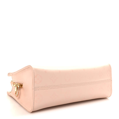 Louis Vuitton Calfskin OnTheGo East West Pearl Pink 4 of 10