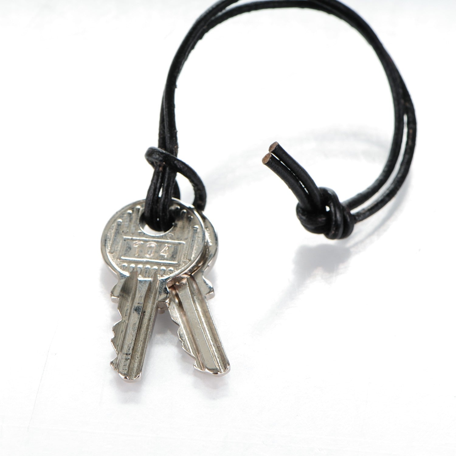 Hermes Palladium Cadena Lock and Key Set 5 of 5